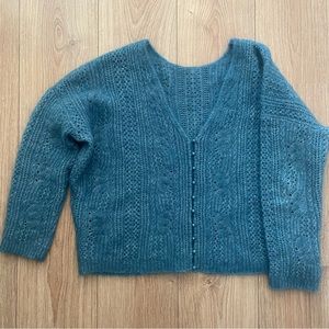 Sezane Sweater Susanna Cardigan EUC
